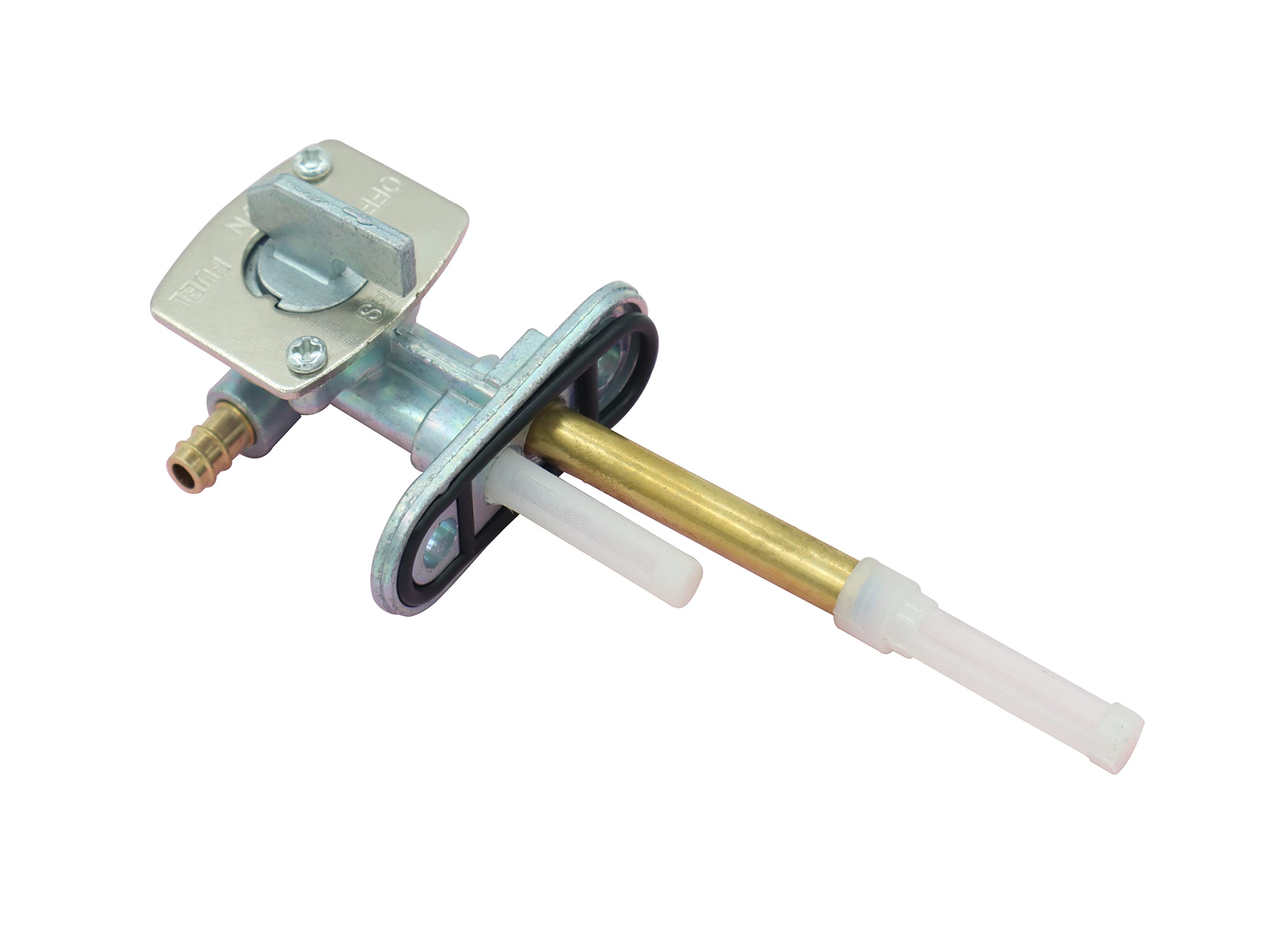 Compatibile con carburatore di ricambio per Bayou 250 KLF250 Carb 2003-2011, Kawasaki BAYOU KLF220 1988-1998, con filtro dell'aria e interruttore della valvola del rubinetto del carburante