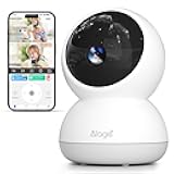 Indoor Camera, 3K HD Indoor Security Camera, 360° Pan/Tilt Pet Camera, 2-Way Audio, Siren, Night Vision, Baby/Pet Monitor with Phone App 2.4G and 5G WiFi, Compatible Alexa and Google Assistant