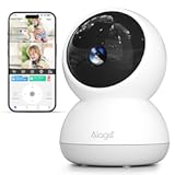 Indoor Camera, 3K HD Indoor Security Camera, 360° Pan/Tilt Pet Camera, 2-Way Audio, Siren, Night Vision, Baby/Pet Monitor with Phone App 2.4G and 5G WiFi, Compatible Alexa and Google Assistant