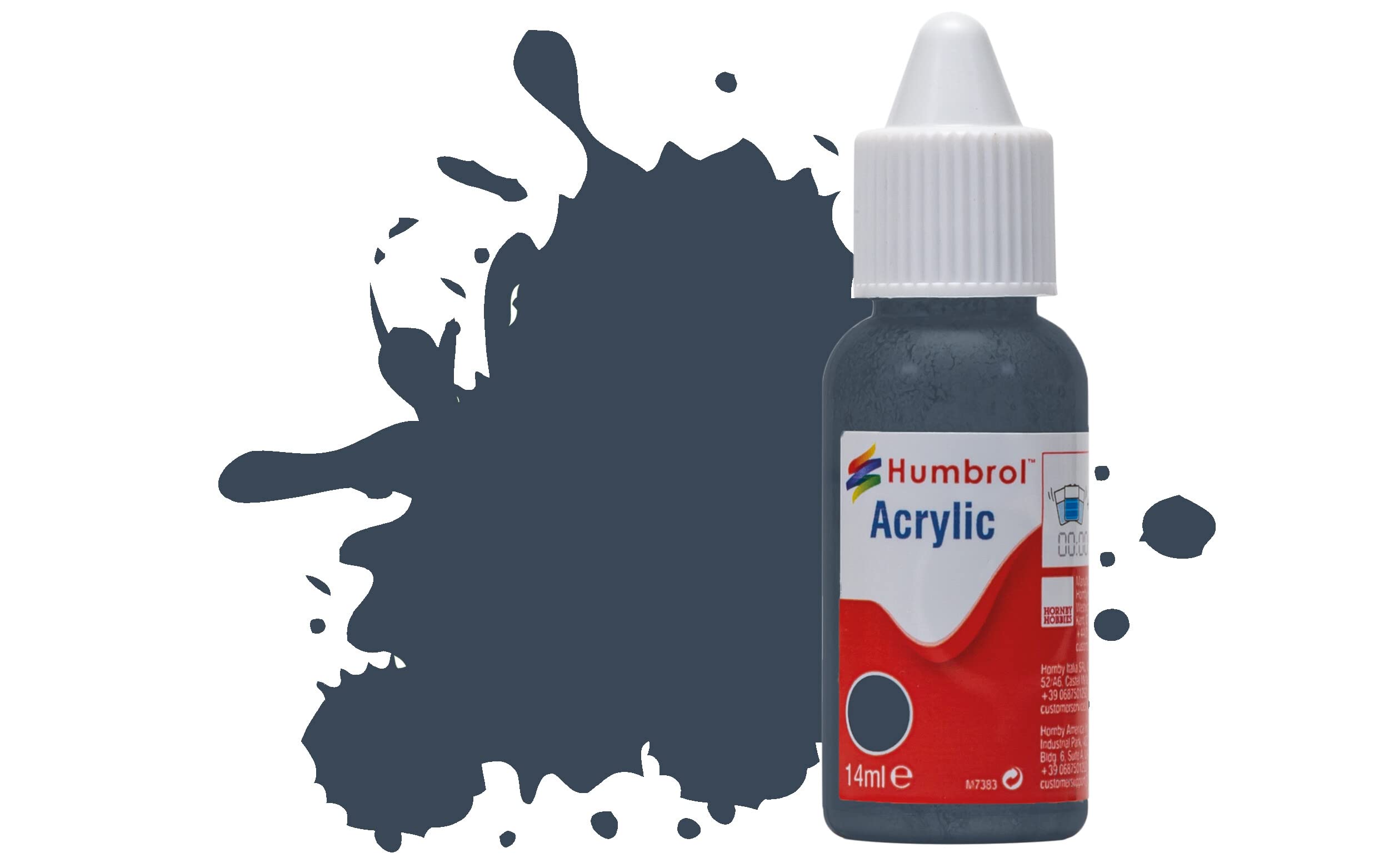 Acrylic Paint No.245 RLM 74 Graugrun Matt dropper bottle