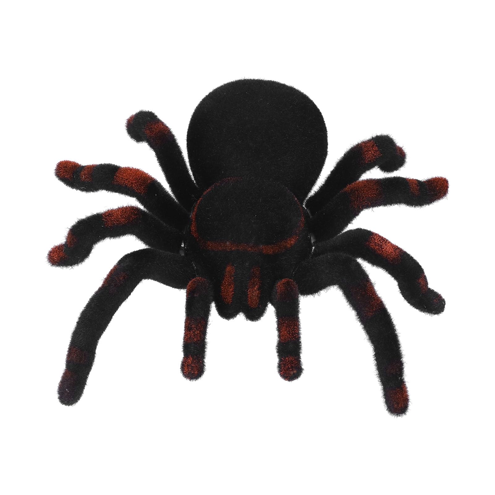 KENANLAN Remote Control Tarantula Spider Toy, Realistic Wireless Creepy Joke Prank Toy with Blue Light Eyes, for Halloween Party Pet Pranks (781)