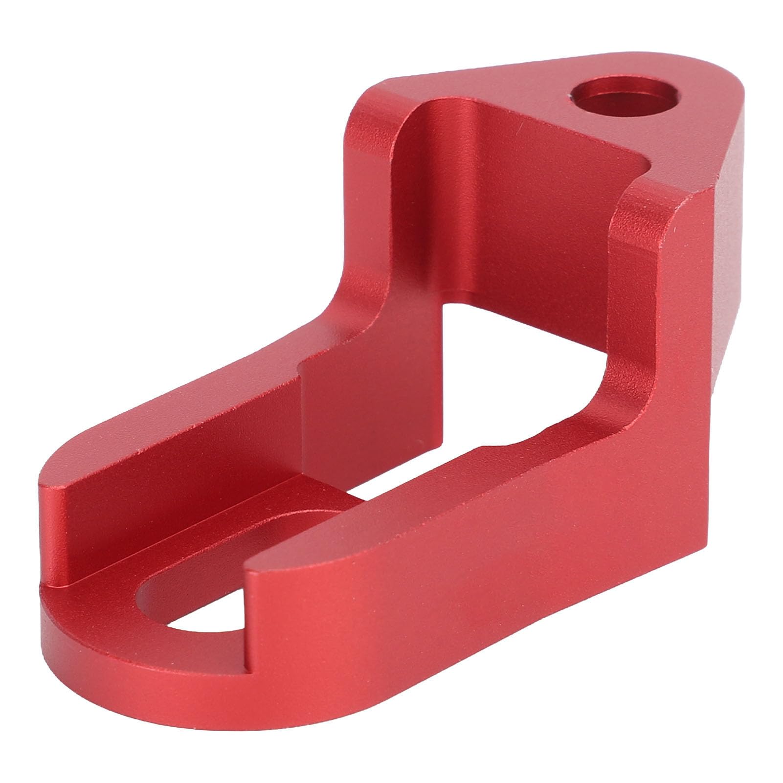 lvifloae Folding Bike Brake Caliper Extender Bicycle Brake Extension Adapter Middle Support C Brake Converter 451 to 406 Wheelset Conversion Seat Aluminum Alloy Strong Structure (Red)