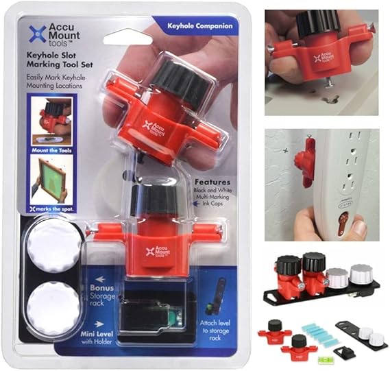 Keyhole Companion Marking Tool Set Mount/Hang Items that have Keyhole