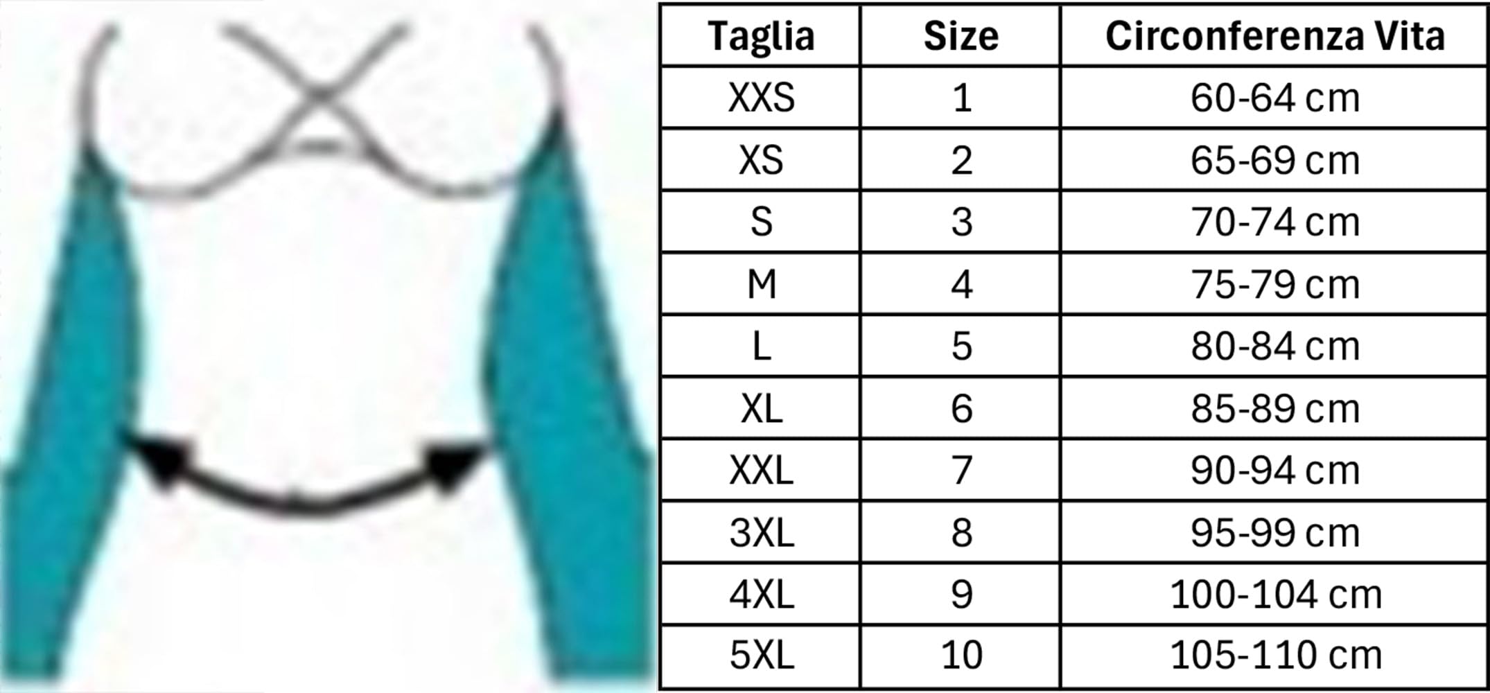 Orione Safte Mutande Contenitive Donna, Slip Elastico Post-Operatorio e Post-Parto, Nero, Art. 332