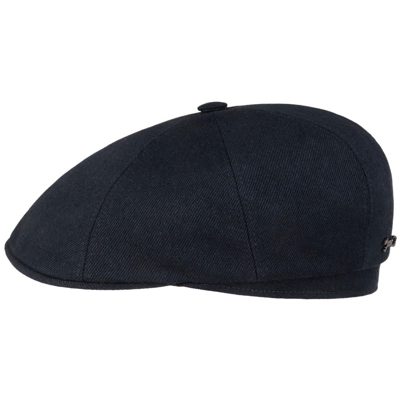 Stetson Hatteras Custer Denim płaska czapka z daszkiem czapka balonowa męska – Made in The EU z daszkiem na jesień, zimę, jesień i zimę