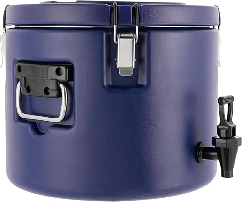 Miniatura 53 de DYNAMI Dispensador de bebidas aislado de acero inoxidable 304, dispensador térmico aislado de bebidas frías y calientes con grifo, para café, té