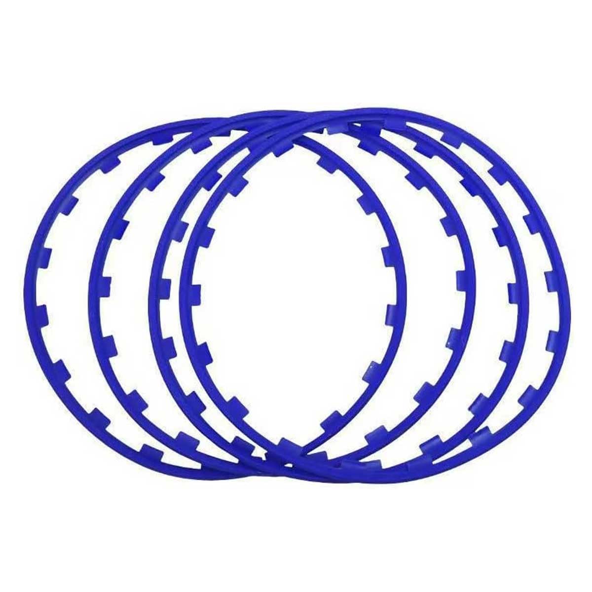 Car Wheel Protection Ring for LR2/LR3 | LR2 L359 (Type LF)/LR3 L319 (Type LA) 2005-2009, Nylon Wheel Rim Protector Ring Anti-Scratch Hub Guard Strip Tire Protector Accessories