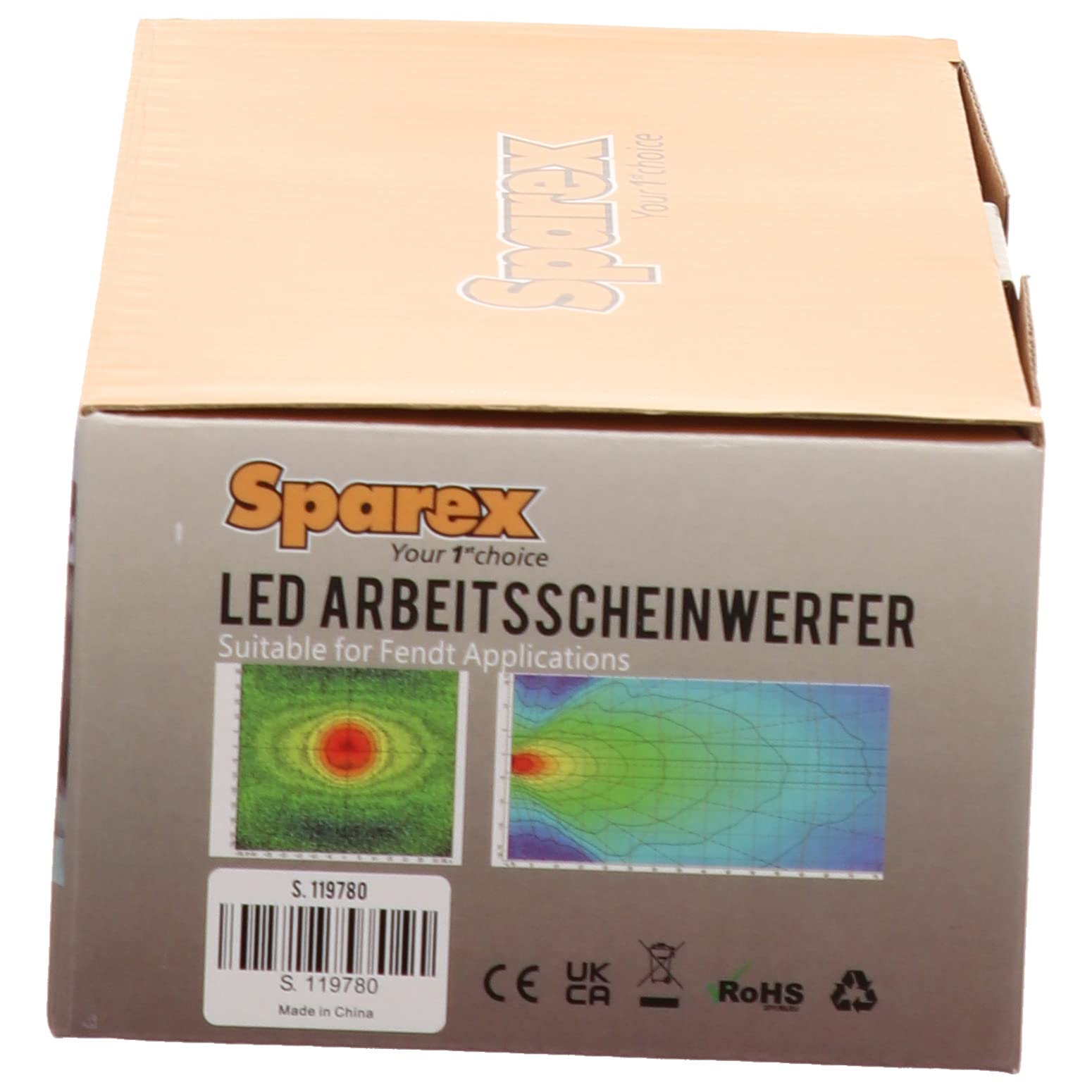 2 x Faro de Trabajo LED Fendt/Massey Fergusson/Case, Tipo Hella 60W - 3280 Lúmenes