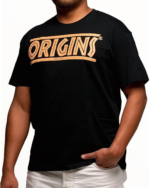 Graphic Tee for Men and Women – Inspirational Cultural Black Cotton T-Shirt with Go...