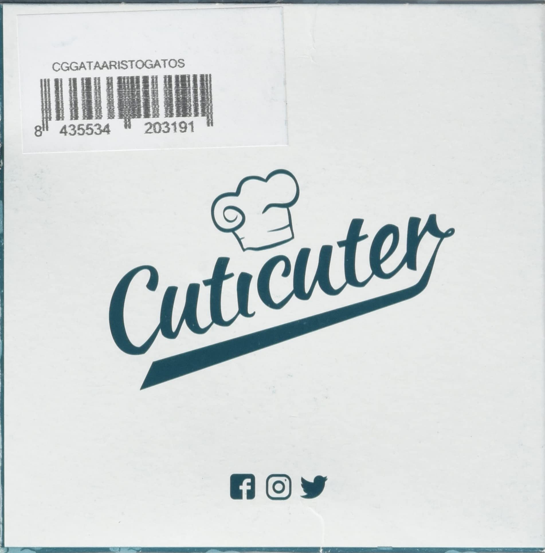 Cuticuter Ramon Cars Taglierina Biscotto, Blu, 8x7x1.5 cm