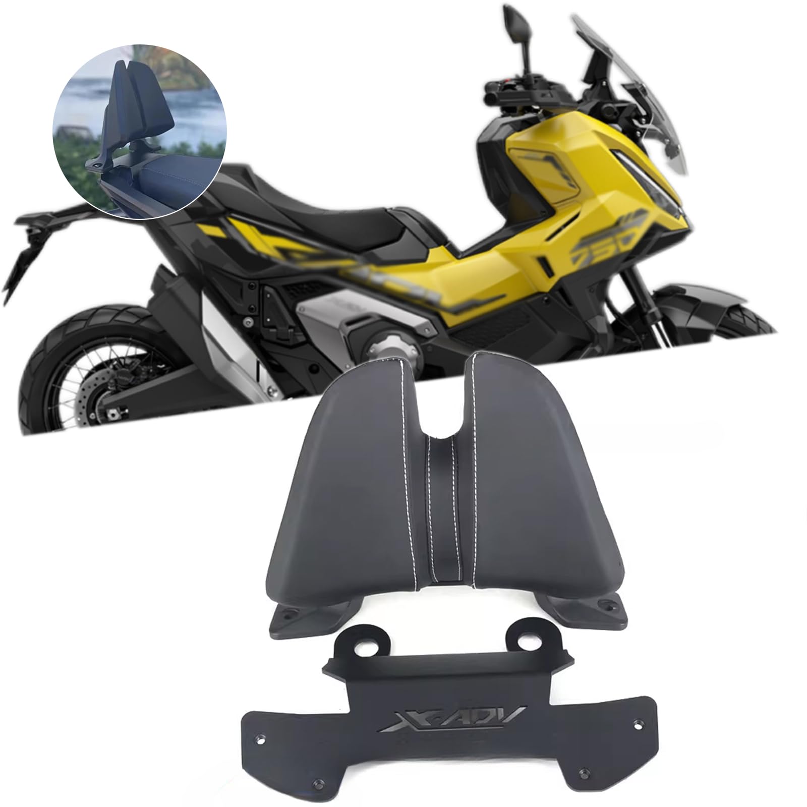 後部座席の背もたれ X-ADV 750 ザドブ 750 フォルツァ 750 NSS