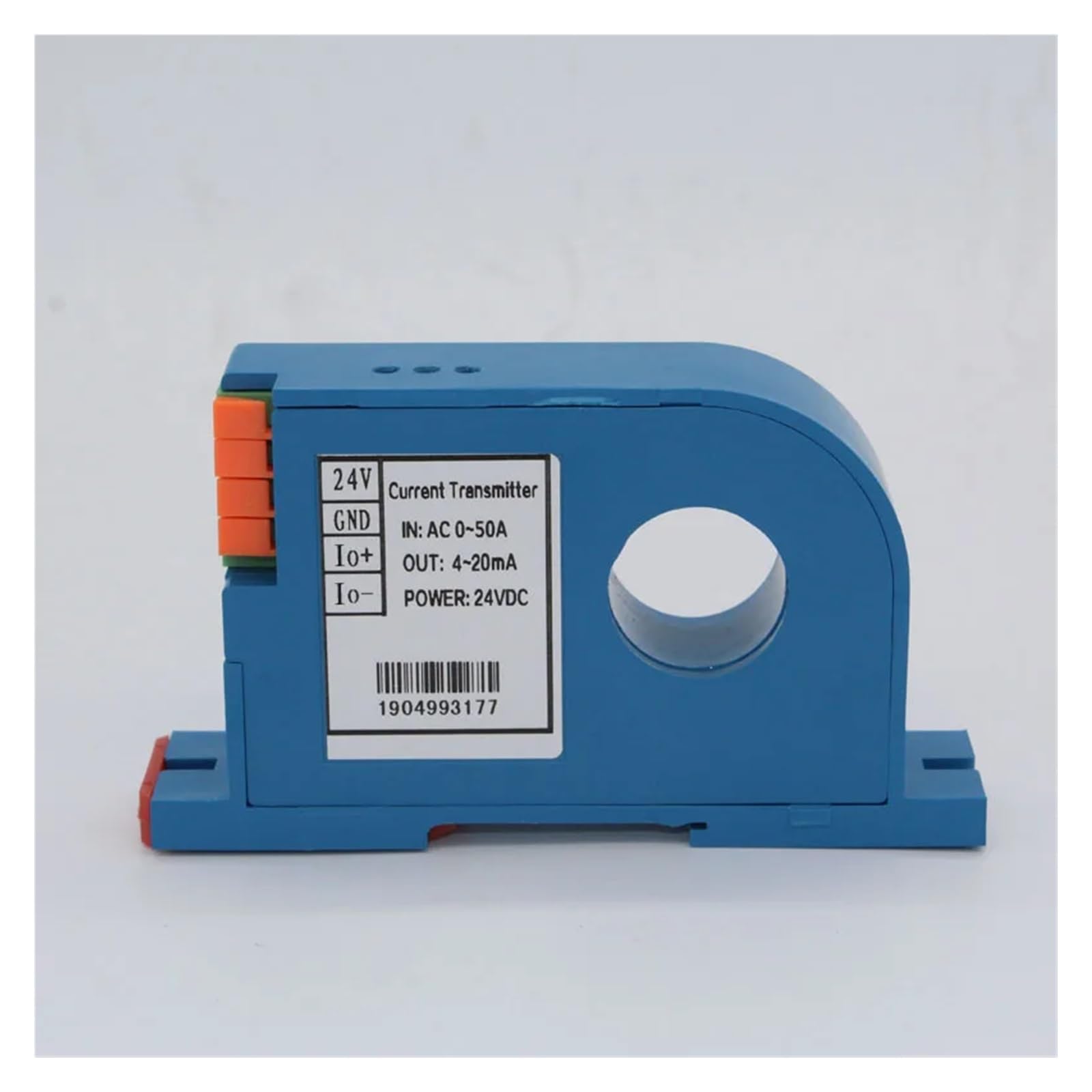 NACODLUL AC 0-50A 4-20mA output ampere transmitter AC current transformer signal transducer detector