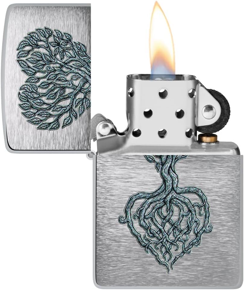 Encendedor Zippo metálico portátil grabado personalizado miniatura 6