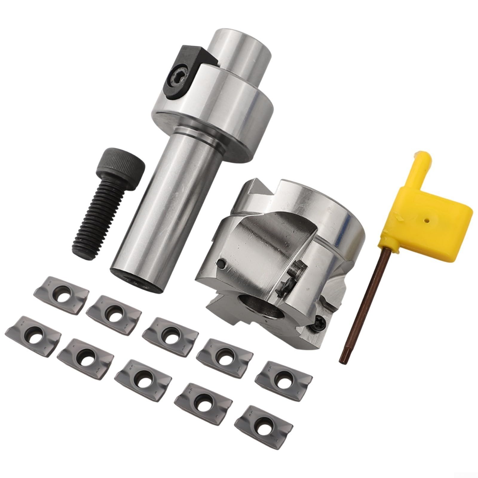 Porte-pince FMB22 BAP400R 50 mm APMT1604 support de fraise indexable inserts carbure PVD râteau positif