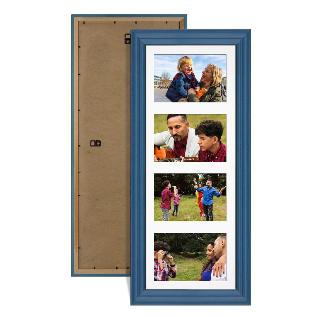 Procut Global 50x20cm Classic Navy Blue Photo Frame For Multiple Pictures