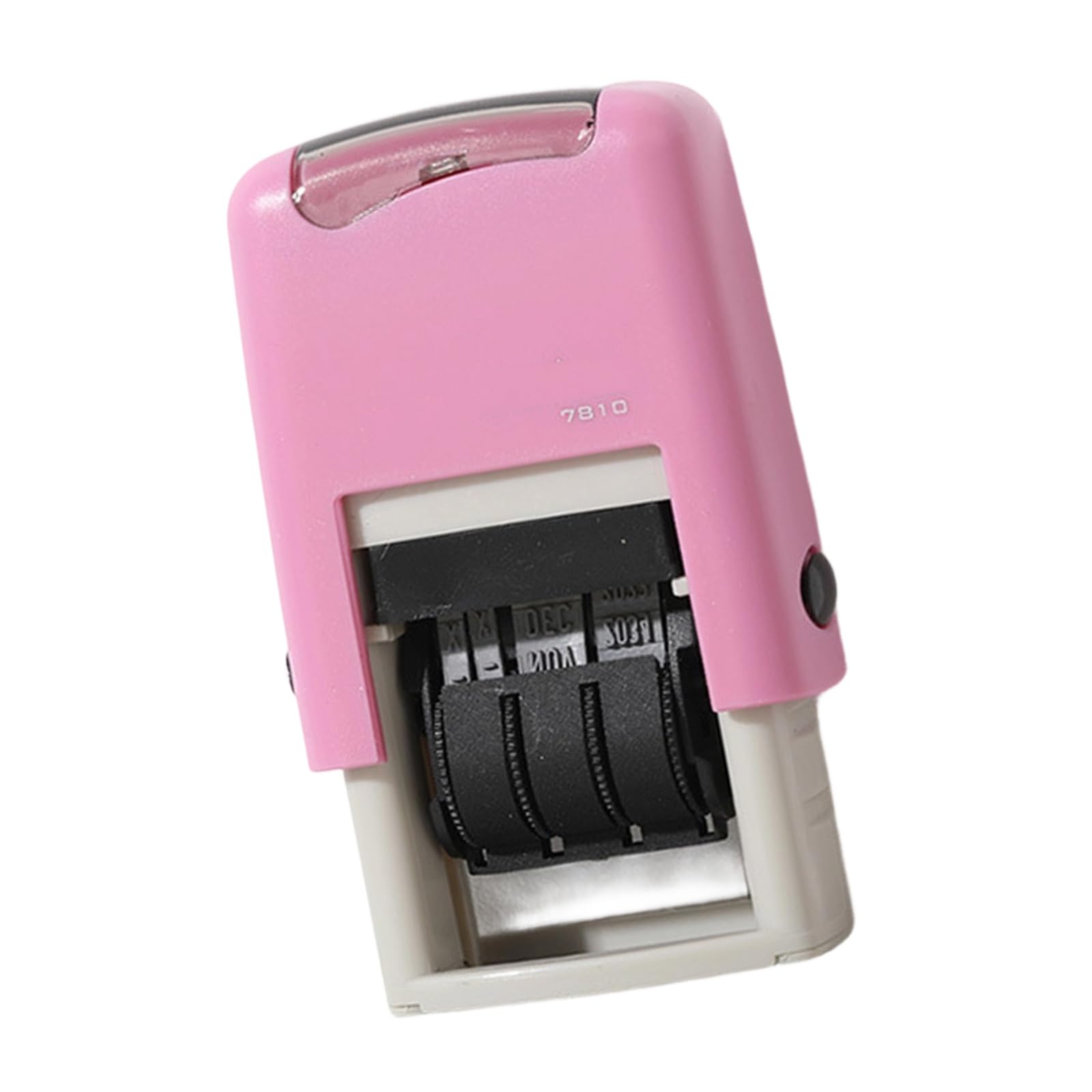 JAMIEKA Adjustable Date Stamping for Planners and Journals with Rotating Design for Clear Imprinted On Paper