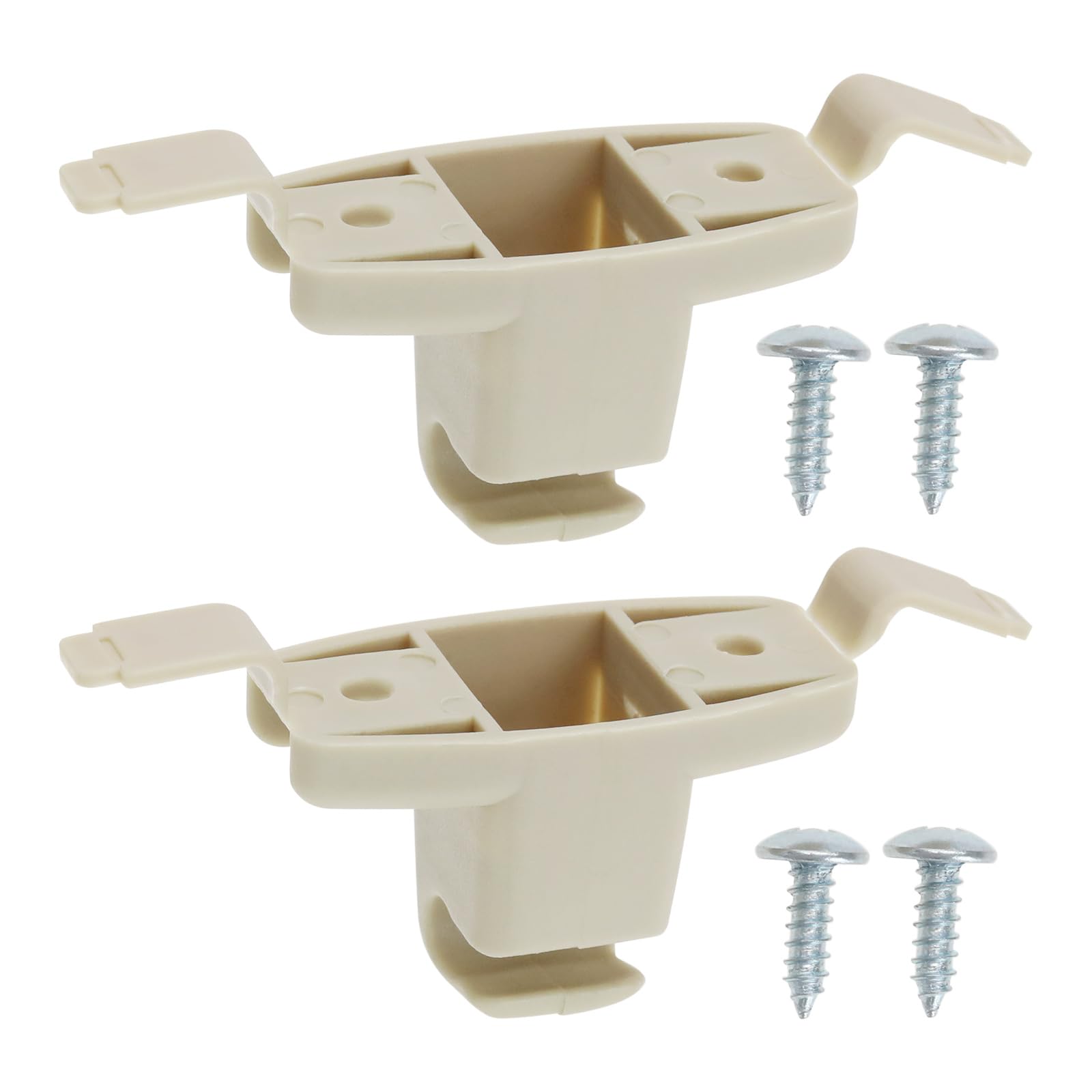 2 Clip Per Aletta Parasole Ford Ka 2008-2016 - Ricambio Per Visiera, Colore Beige, Compatibile Con 1570627 - Foto 7