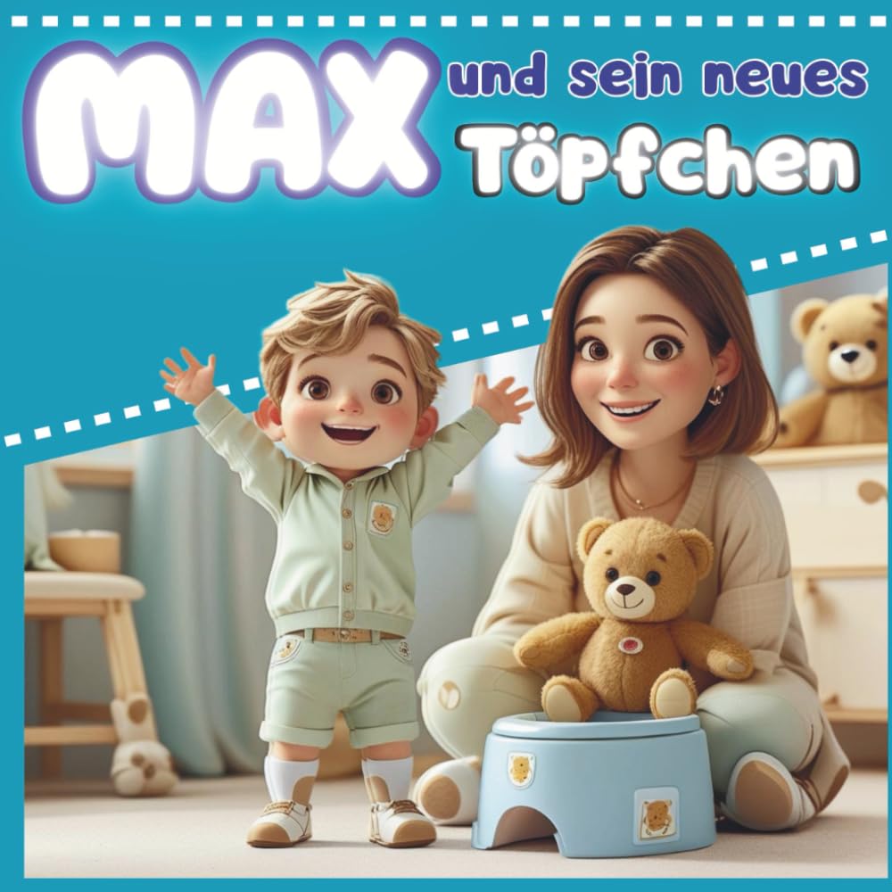 Max und sein neues Töpfchen: Eine liebevolle Geschichte zum Abschied von der Windel