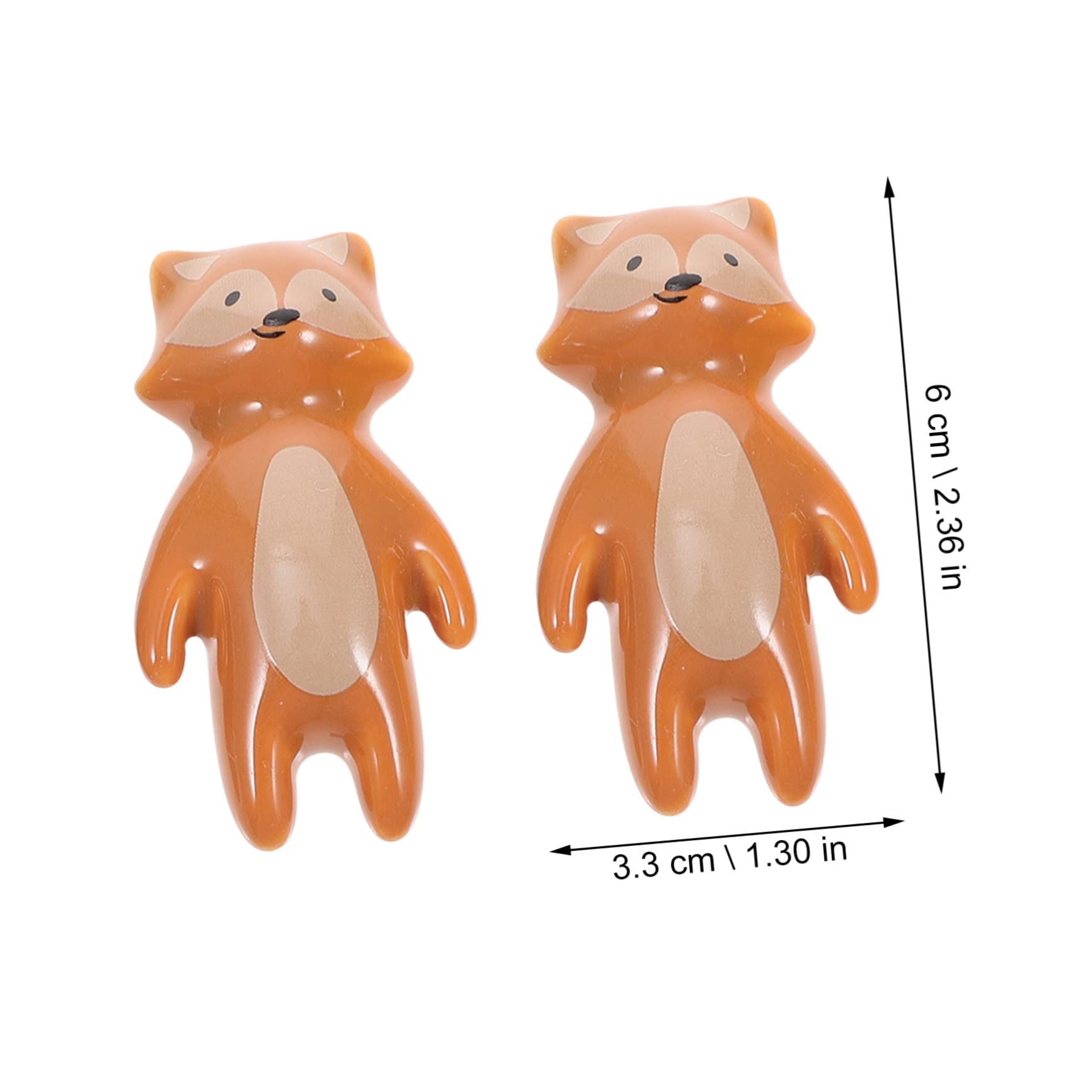 DOITOOL Girls' Dresser Knobs 8pcs Animal Ceramic Handles Easy to Install Drawer Pulls for Boys and Girls