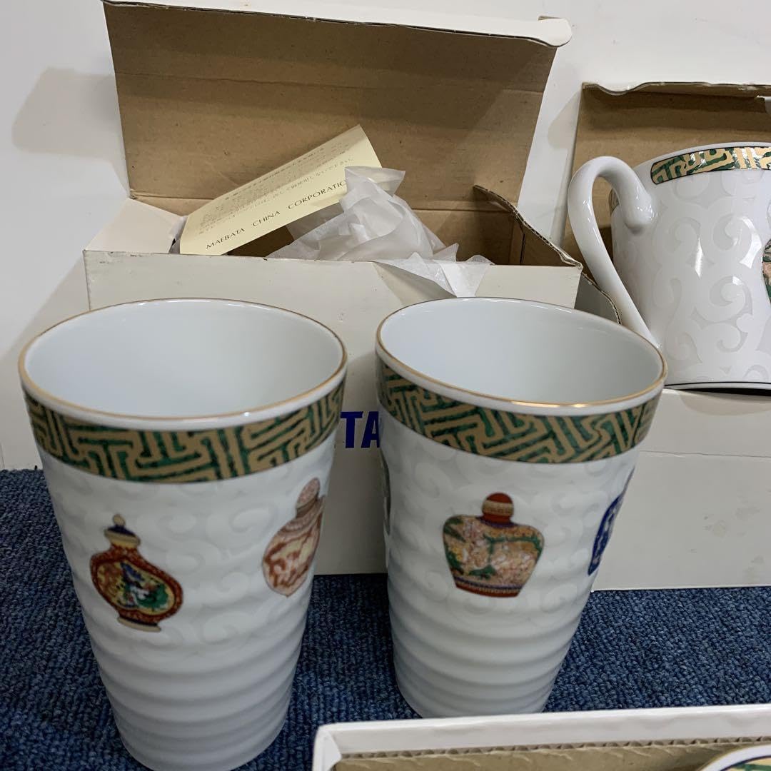 美品】前畑陶器チャイナシーズ食器小どんぶり茶碗6個セット伊勢丹