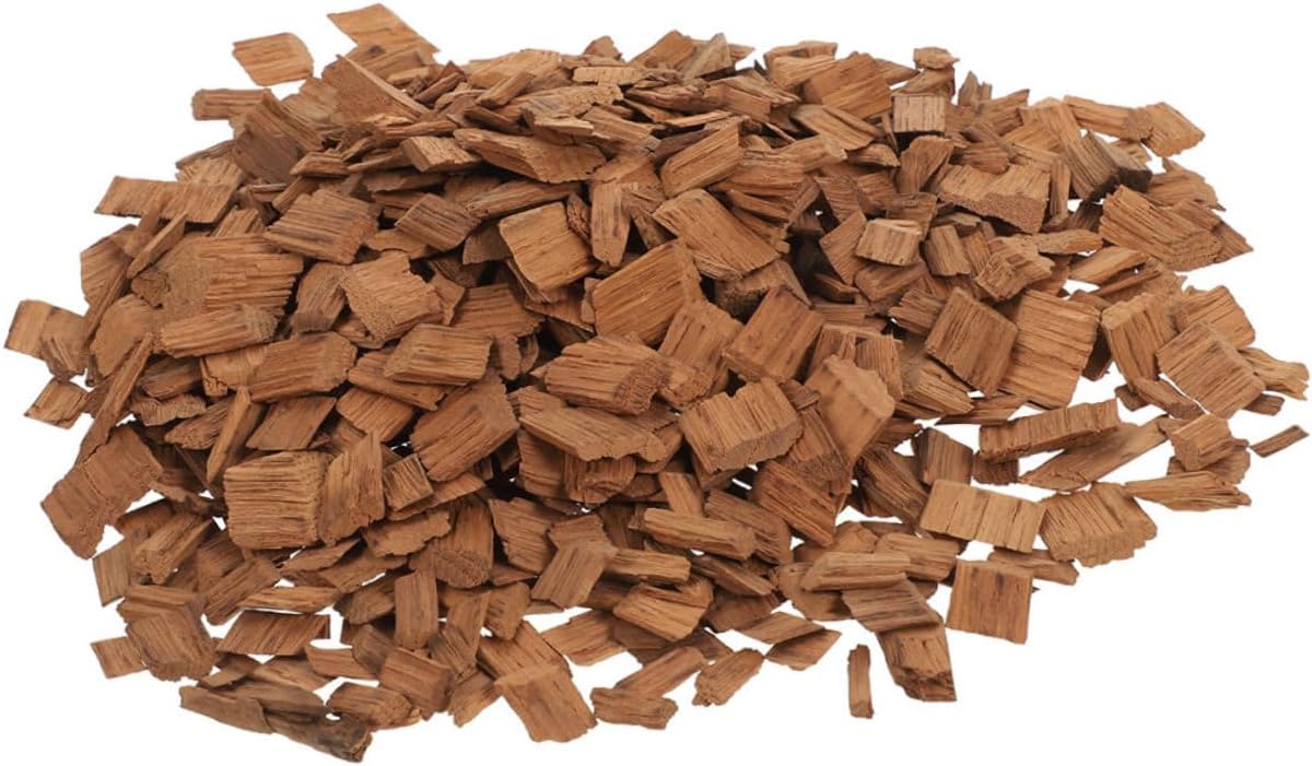 Cabilock 8packs French Oak Wine Making Chips Light to Red Wine Oak Chips for Enhancing Flavor and Home Brewing