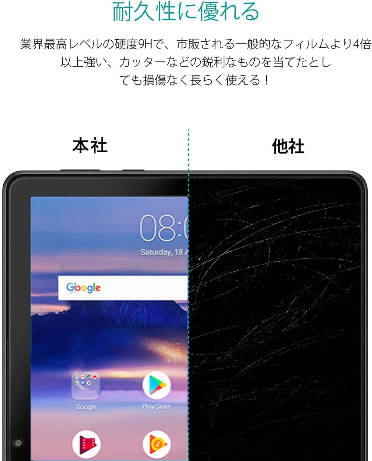 MESWAO 15.6インチ タブレット 液晶保護フィルム付 Amazon.co.jp: 2枚入り MESWAOタブレット 15.6インチ 専用保護