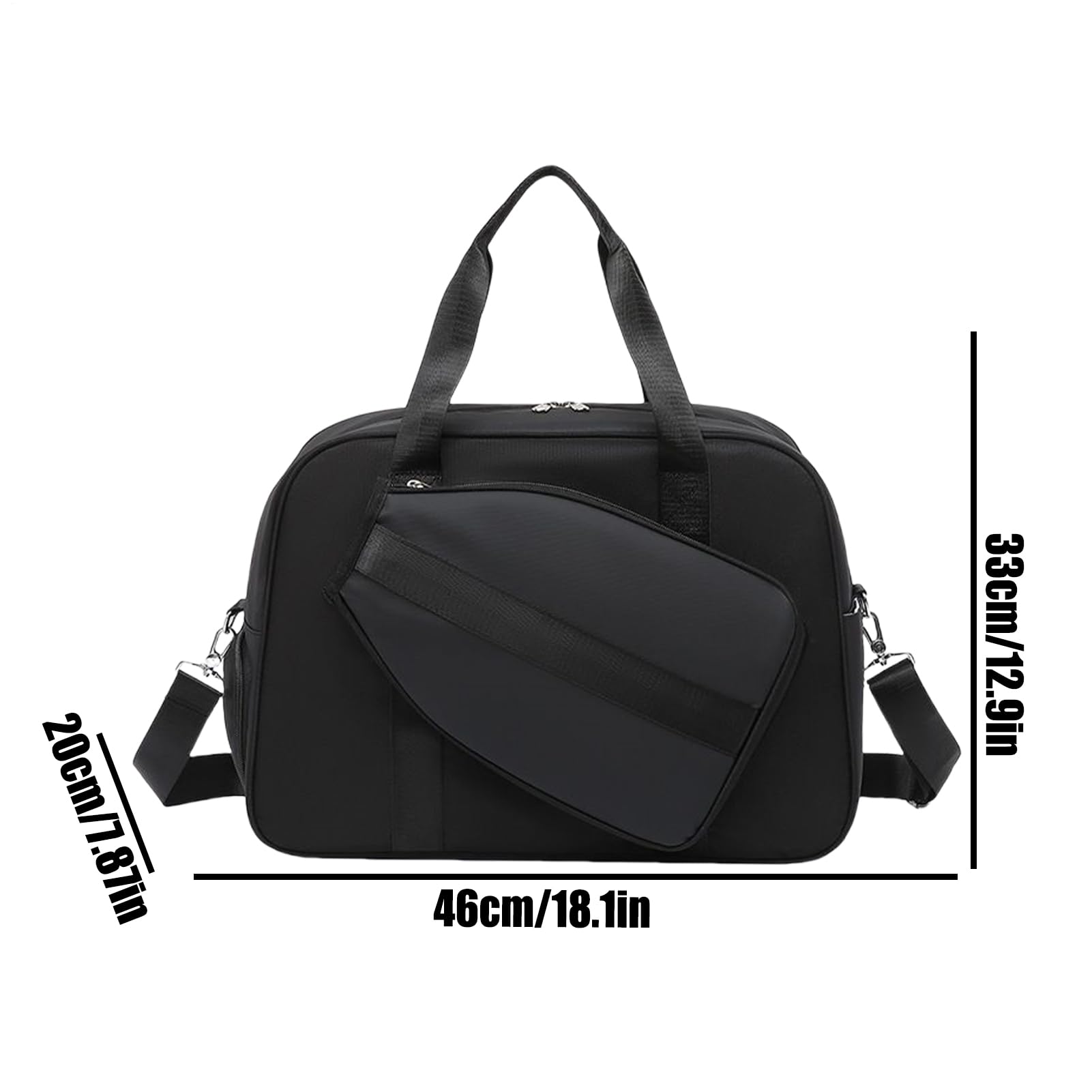 Bolsa De Pickleball Bolsa De Raqueta De Tenis Unisex con Compartimento para