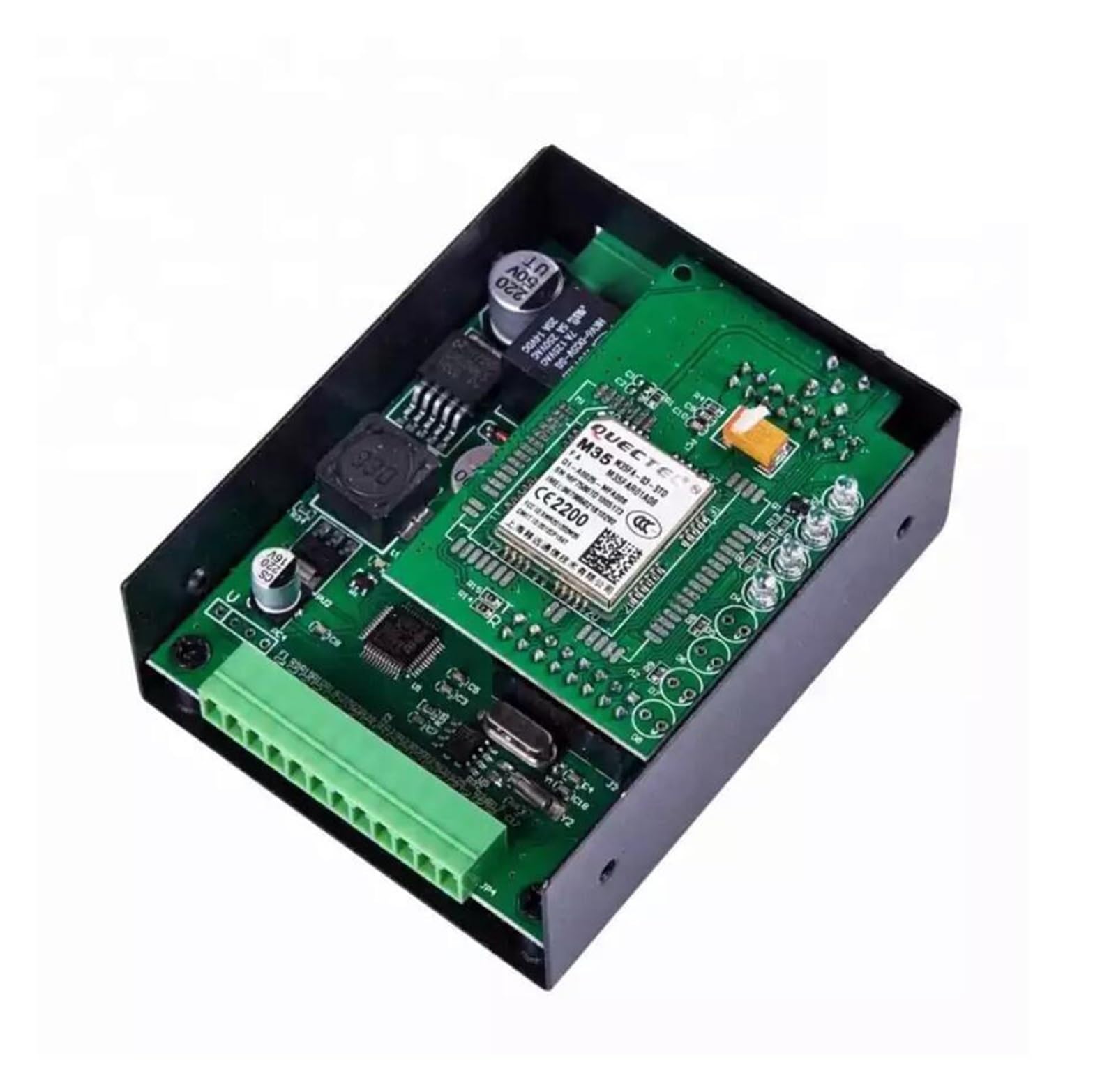 Garagentoröffner, Drahtloser Temperatur-Feuchtigkeits-Datenlogger 3G 4G LTE-Überwachungssystem Ferndatenerfassung RTU mit Temperatursensor(2G y temp sensor)