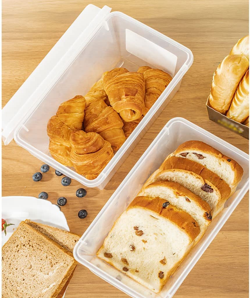 Portapane Ermetico Con Timer - 12.8x6.8x4.3 Pollici, Grigio, Per Pane E Alimenti - Foto 5