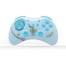 GuliKit Elves 2 Bluetooth Game Controller for Switch/Switch 2 Wake-up,PC & Android, Anti-Drift Hall Effect Joysticks Gamepad,1000Hz Polling Rate, Gyro & Turbo, CompactStarsand Island Edition