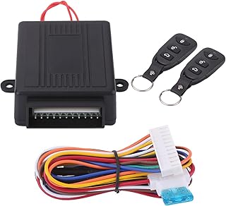 Yuecoom Sistema universal de entrada sem chave para porta de carro sistema de entrada universal sem chave, eletrônicos e acessórios de carro fechadura de porta de carro entrada sem chave sistema de entrada sem chave, sistema de entrada sem chave sem chave