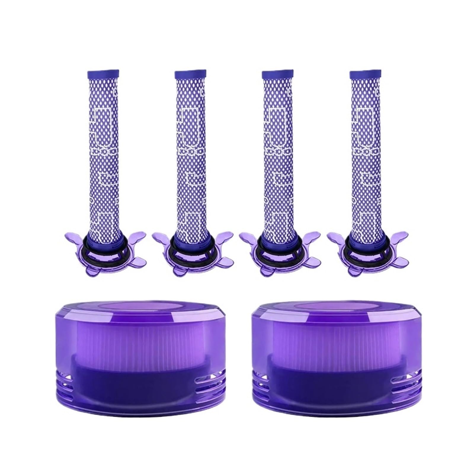 Filtro HEPA para Dyson V8 y prefiltro lavable de repuesto para aspiradora