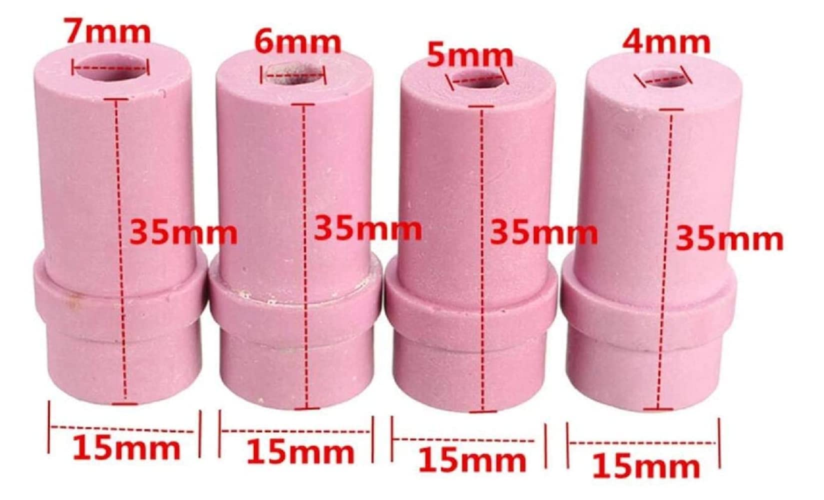 Keramikdüse 32mm HERO Keramik-Sandstrahldüsen Set 8-teilig – 2/2,5/3/3,5 Mm Für Sandstrahlpistole, Langlebig & Präzise Keramikdüse 32mm HERO Keramik-Sandstrahldüsen Set 8-teilig – 2/2,5/3/3,5 Mm Für Sandstrahlpistole, Langlebig & Präzise