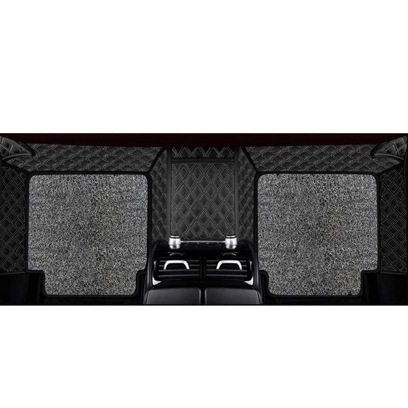 Image of Premium 7D Car Floor Mat for BYD Atto 3 | Black Silver