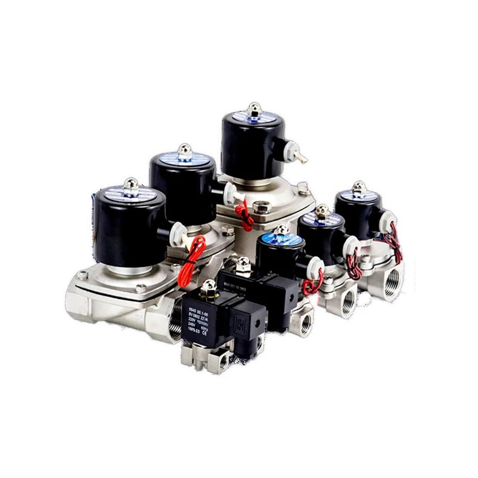 PXQCHAVLN Stainless Steel 304 Solenoid Valve 2S Water Valve 2W200-20 Gas Valve Control 2W025-08B AC220V 2W160-15B DC12V 2W040-10B DC24V(2w025-08b Dc24v)