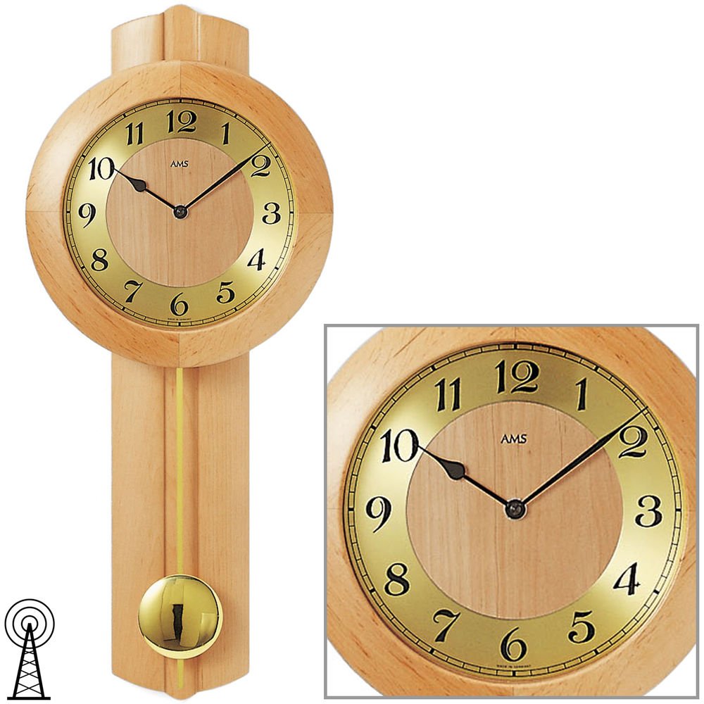funk wanduhr pendeluhr