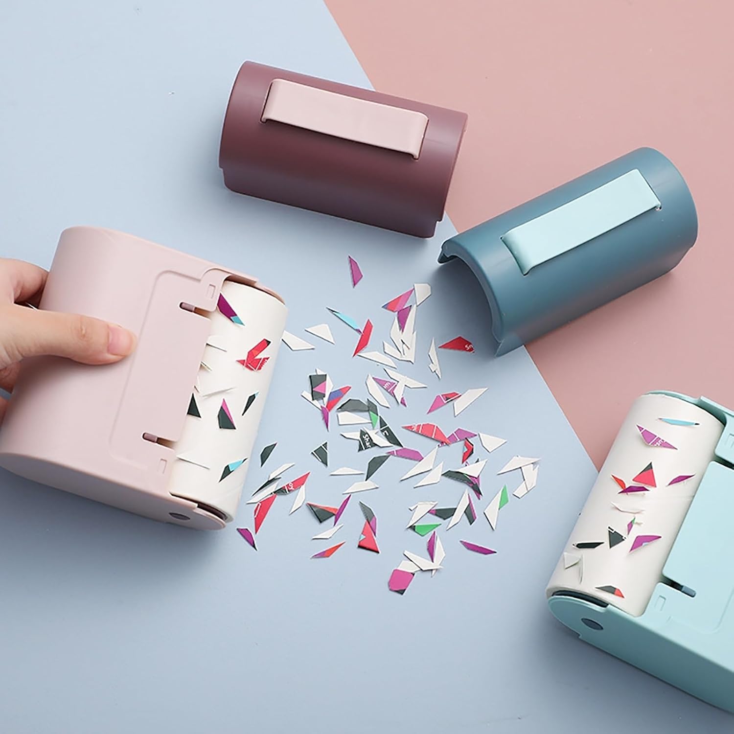 糸くずローラー ポータブル粘着糸くずローラー引き裂き交換用ローリングペーパー衣類ローリング糸くず粘着チューブブラシ (Color :