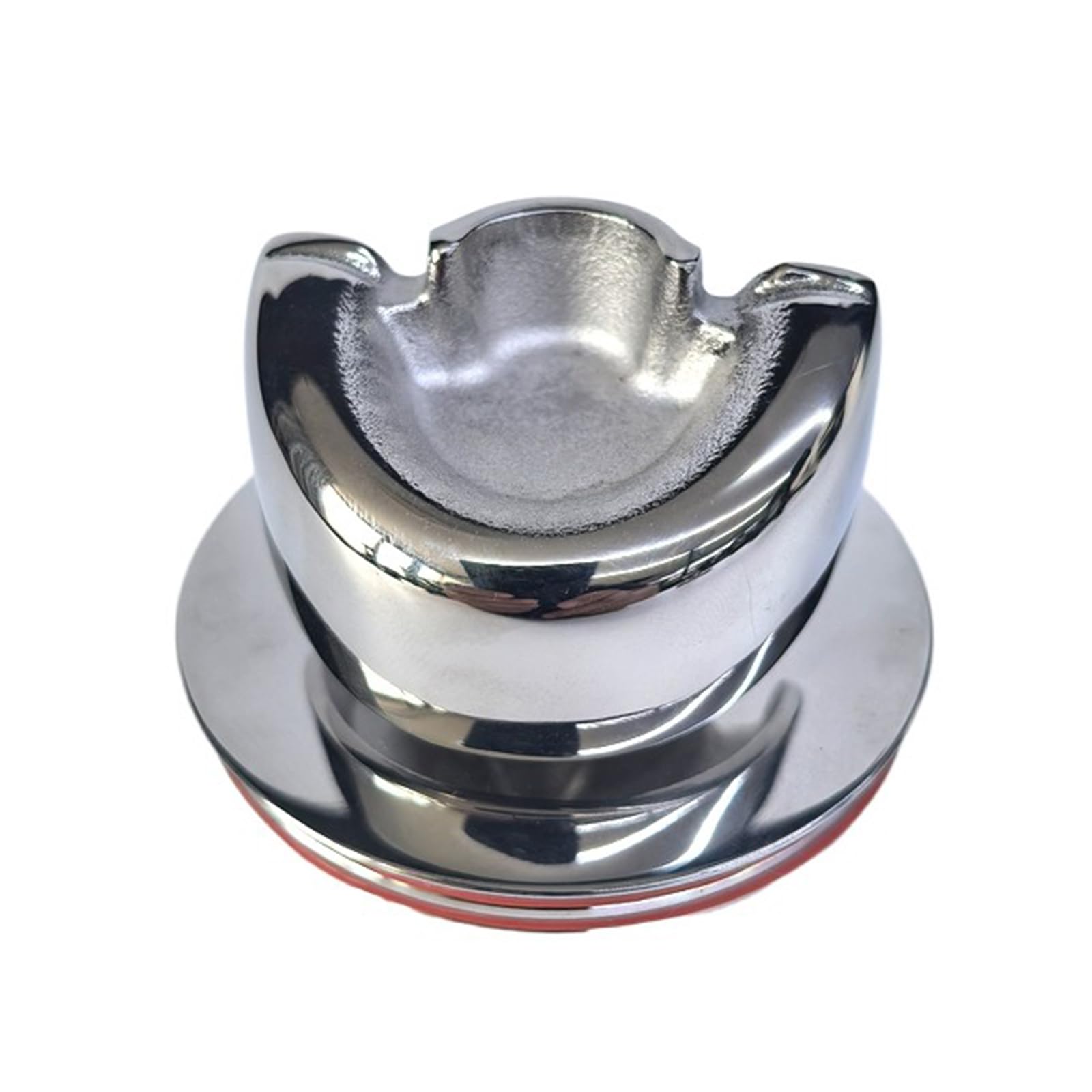 Portafiltro Sin Fondo De 58 Mm, Mango Plano Sin Fondo para Cafetera, con Boquilla De Cuerno De Buey/lingote, Compatible con Cafeteras Espresso E61, para Preparar Café En Casa