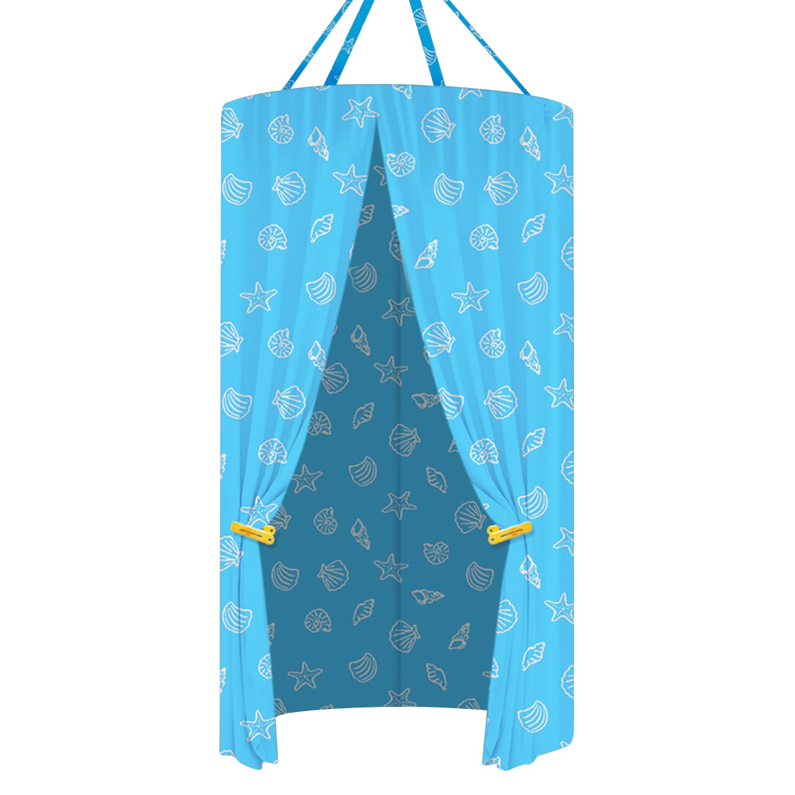 Duschzelt Toilettenzelt Duschkabine Camping, Klozelt Umkleidezelt Mobile Umkleidekabine Outdoor Duschkabine Rund, Duschschirm Duschvorhang Rund Dusch Zelt, Camping Mobile Duschkabine 100x200 cm A Sport & Freizeit