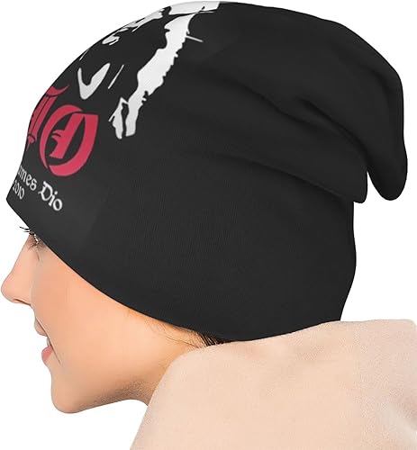 Miniatura 6 de Ronnie Rock James Dio - Gorro de punto para hombre y mujer, color negro, Negro -