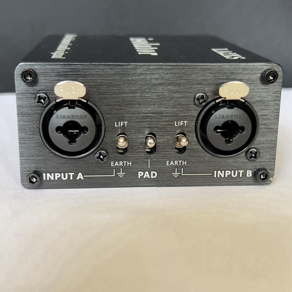 1 PCS LA2XS Isolatore Audio Filtro di Riduzione del Rumore Elimina Il Rumore Corrente 6.5 Isolatori Audio del Mixer XLR, 500394563