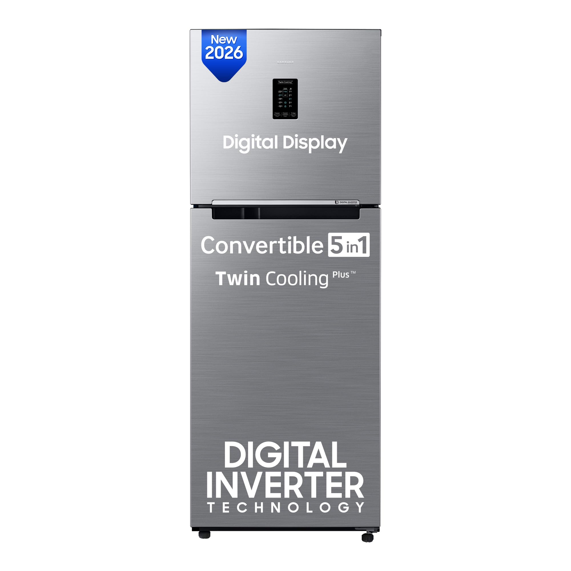 Samsung 301L 2 Star Convertible 5-in-1 Frost Free Double Door - Image 1