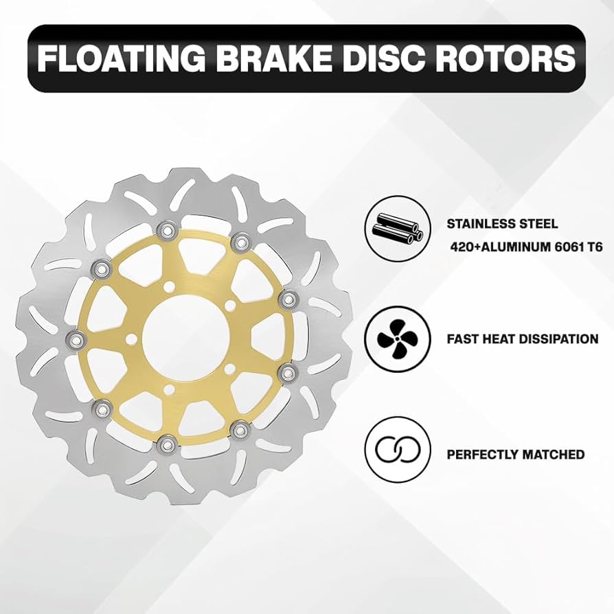 Amazon.com: SFriding Front Rear Brake Disc Rotors for Kawasaki ZX