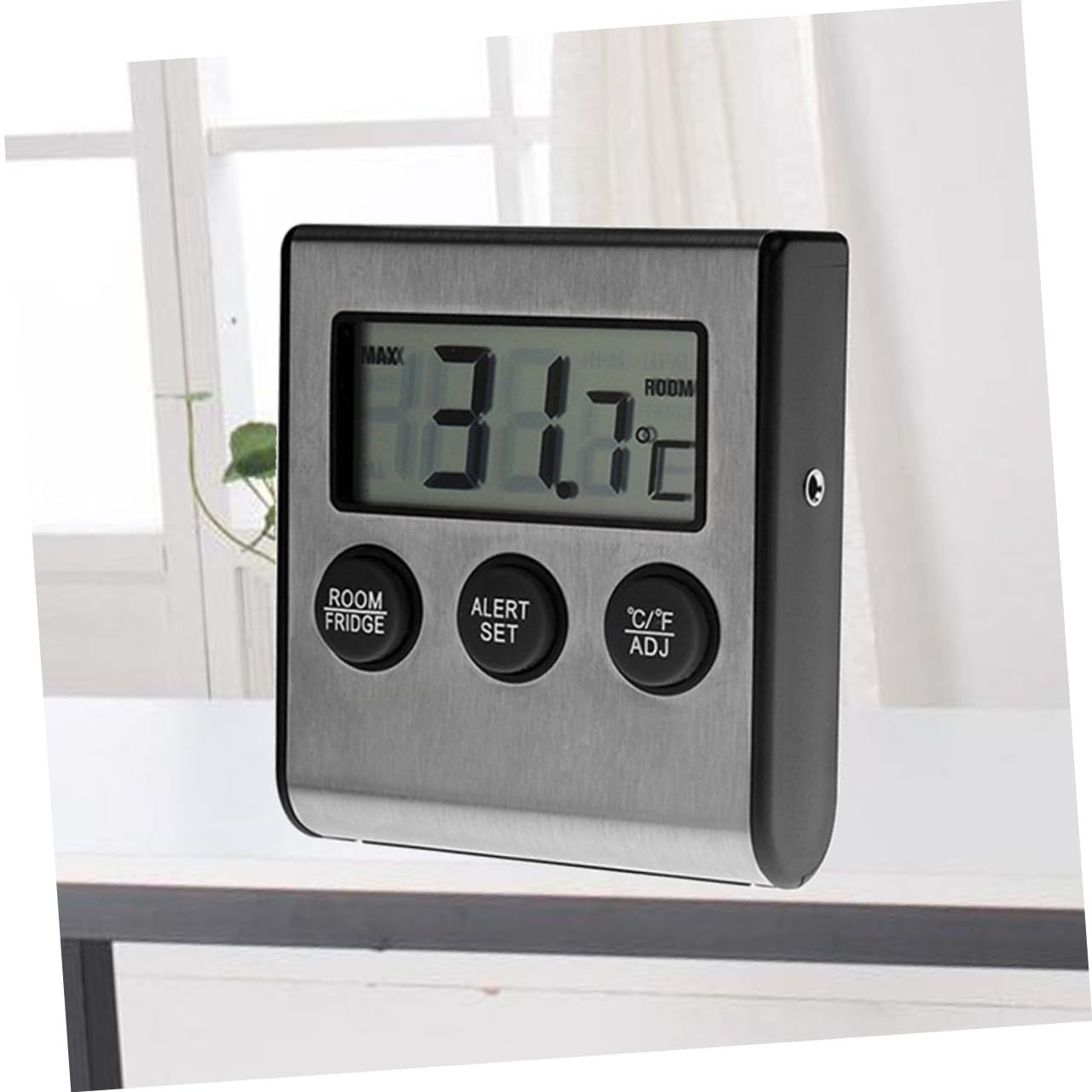 TOPBATHY 3pezzi Termometro Per Frigorifero Allarme Temperature Monitoraggio e Bassa Per Design e Batteria