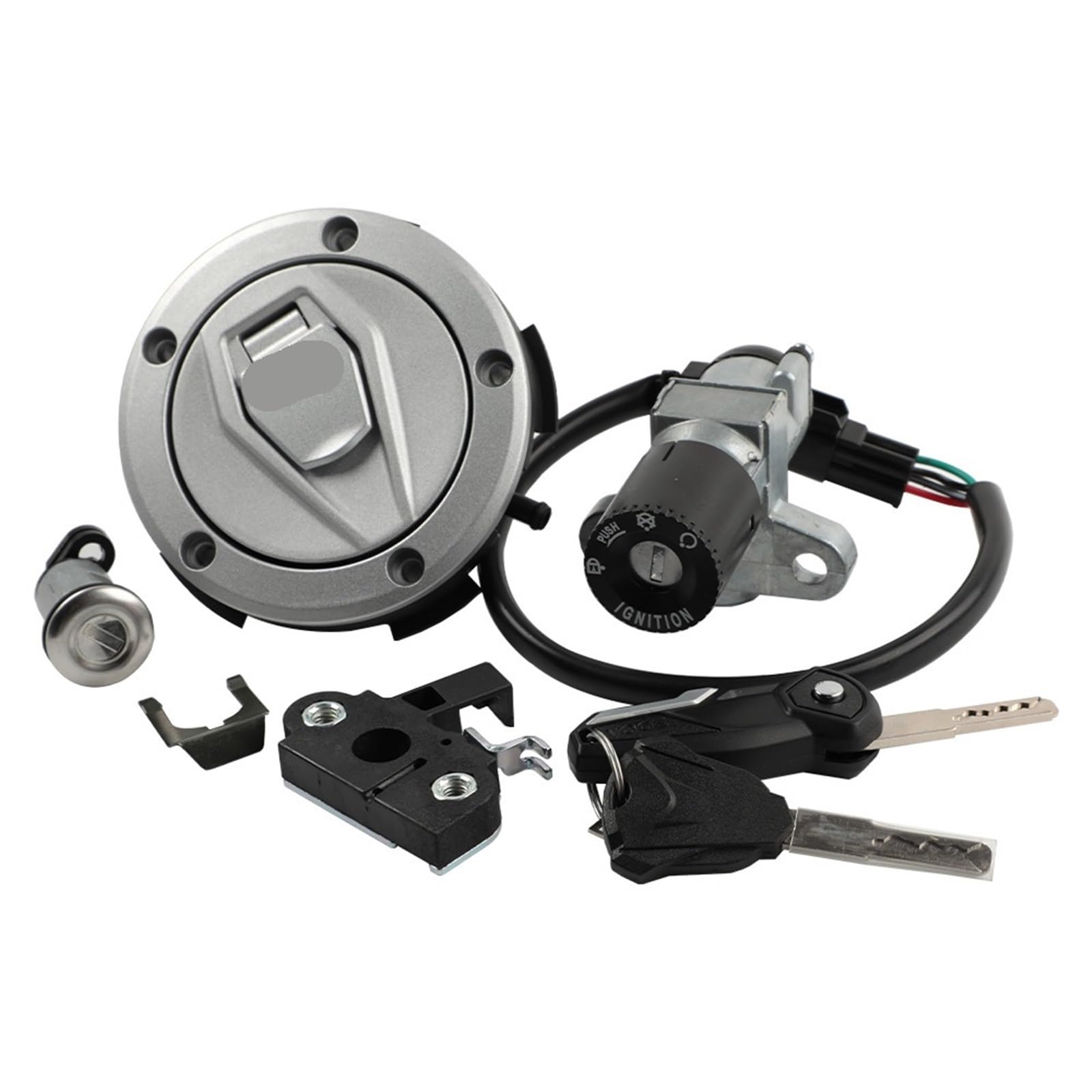 Spinterogeno auto Misura Per LONCIN VOGE DS525X 525 Moto Accessori di Blocco Interruttore di Accensione Cuscino del Sedile Blocco di Blocco Del Serbatoio Del Carburante