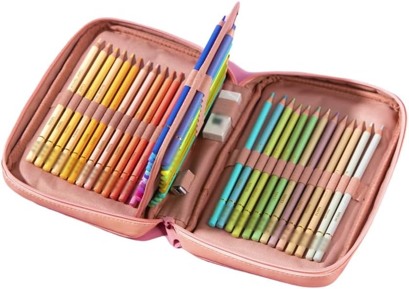50 Colour Pencils Drawing Set Colouring Student Light Art Brushes