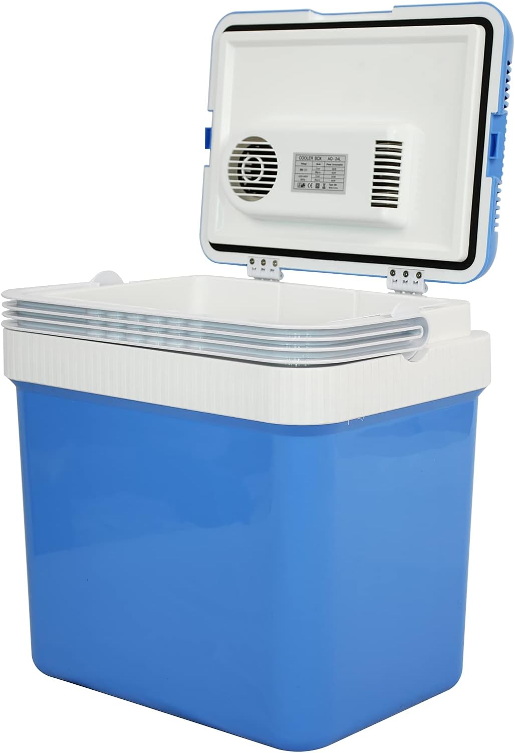Cobuy Mini Fridge Electric Cooler and Warmer for Car 12V DC Electric