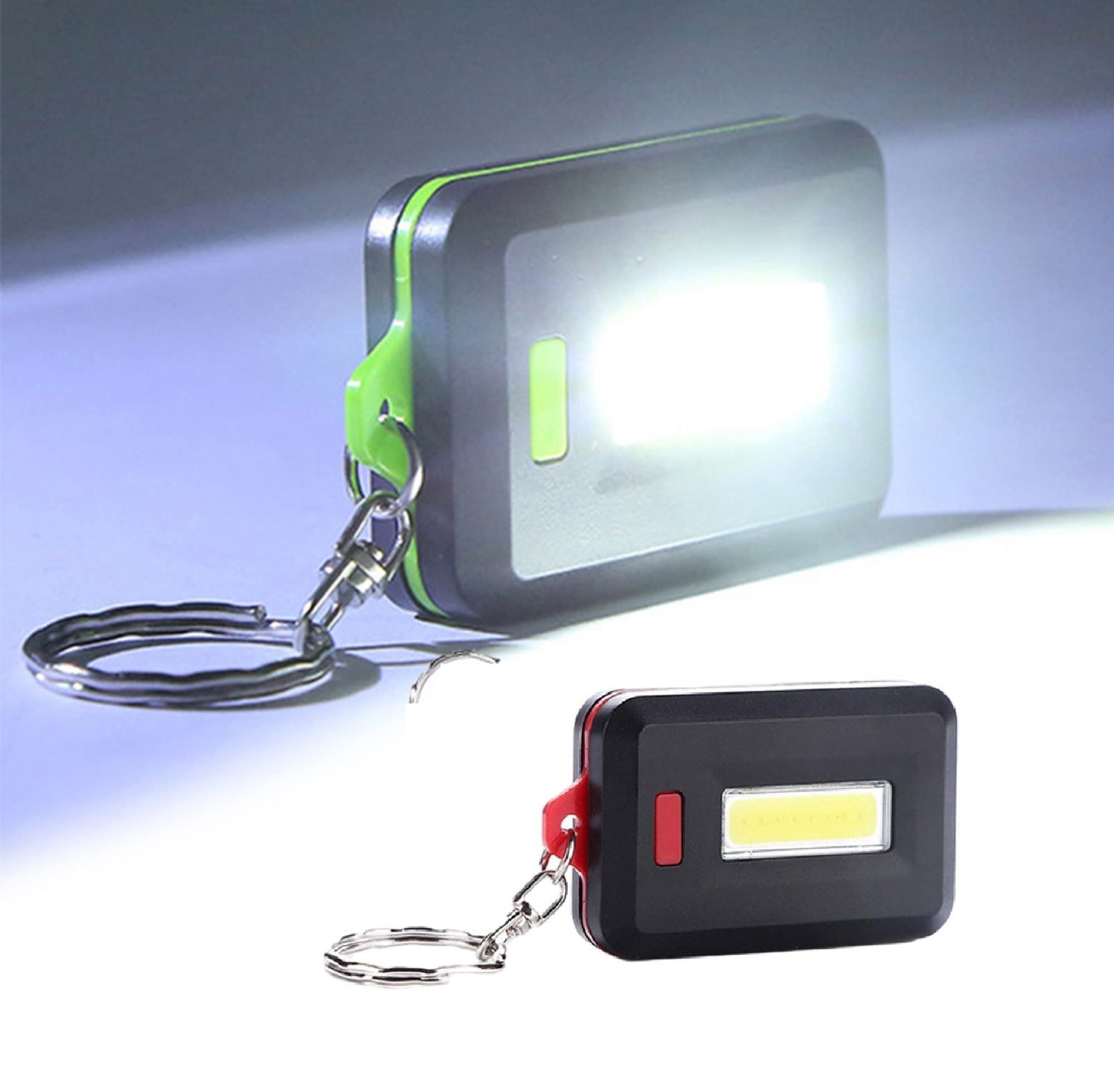 AUGEN Portable Mini COB LED Keychain Flashlight Outdoor Camping Climbing Light Lamp 3 Modes Torch Pocket Emergency Light Use Rugged (Pack Of 1, Red) (B0BFXTR8BQ) Amazon Price History, Amazon Price Tracker