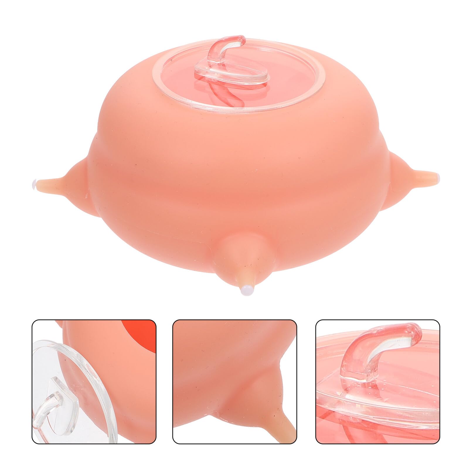 DOITOOL Alimentador de Leche para Mascotas con Múltiples Tetinas de Silicona Kit de Alimentación para Cachorros y Gatitos Recién Nacidos Accesorio Práctico para Perros Pequeños y