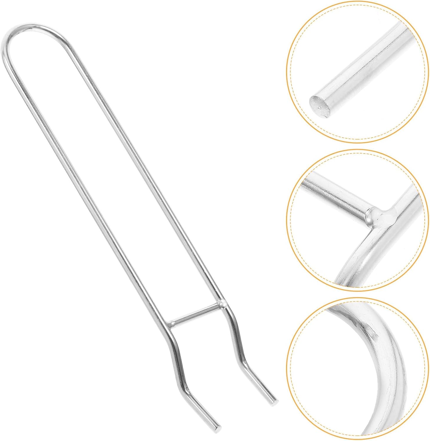 PRETYZOOM Grill Grate Lifter Gripper Stainless Steel Xmas for BBQ